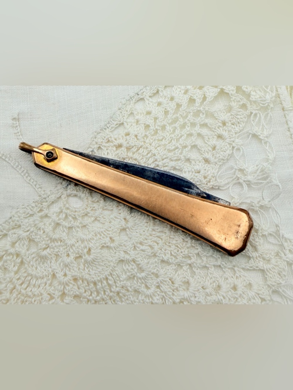 Antique Hayward Gold Filled Double Pocket Knife